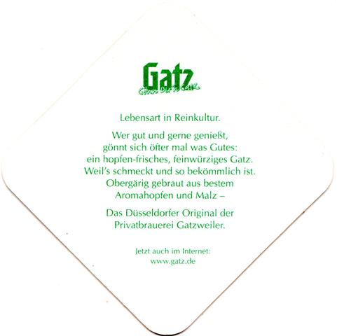 duesseldorf d-nw gatz raute 2b (180-schrift-lebensart-grn)